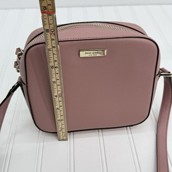 Kate Spade Newbury Lane Dusty Peony Cammie Pink Crossbody Handbag - Picture 10 of 10